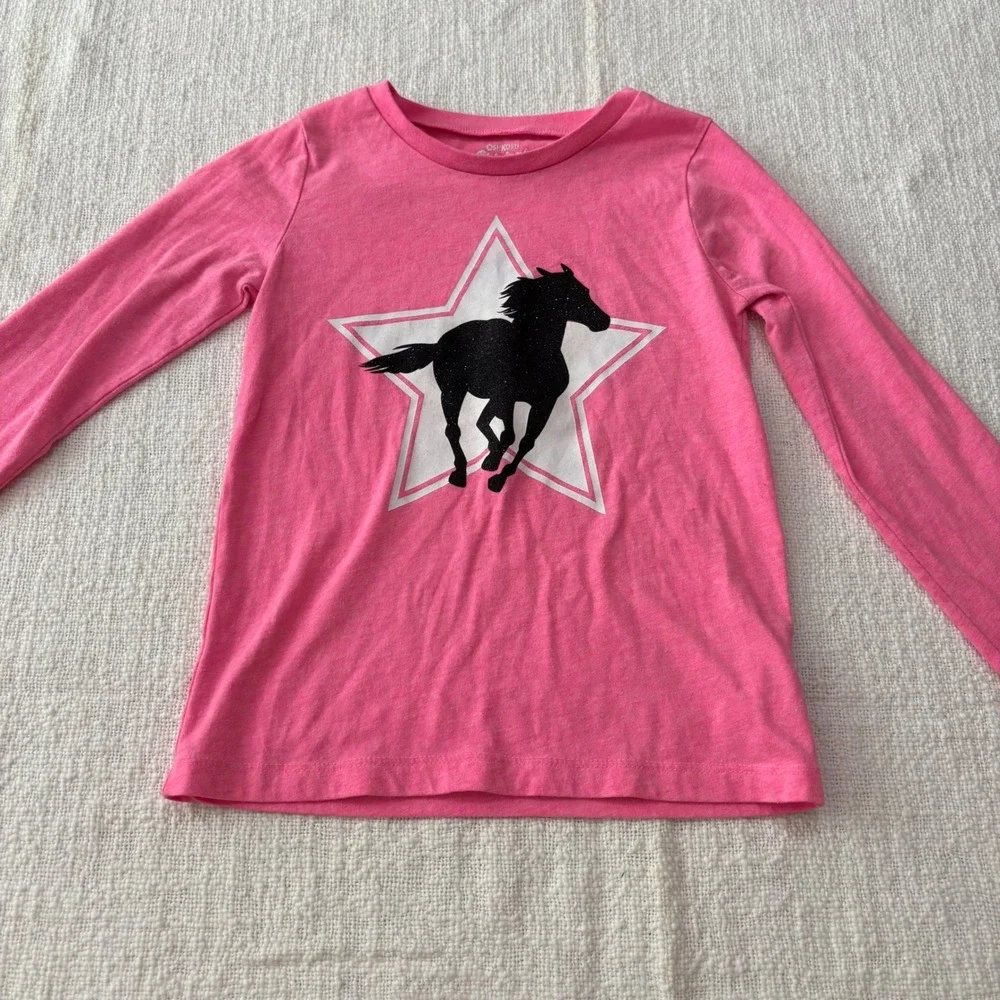 Girls Tops Bundle 7pc Carters OshKosh Limited Too Primary Size 6 6X Multi Color